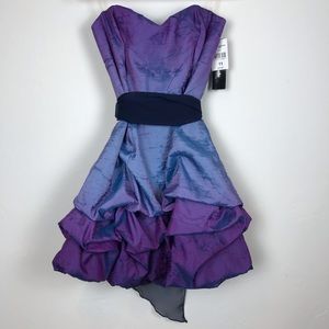 My Michelle Formal Party Dress SZ 11 Ombre Purple